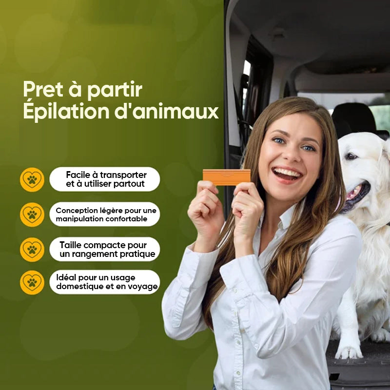 Nouvel épilateur pour animaux de compagnie