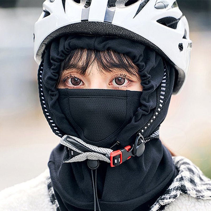 Masque à capuche avec chauffe-cou pour le cyclisme