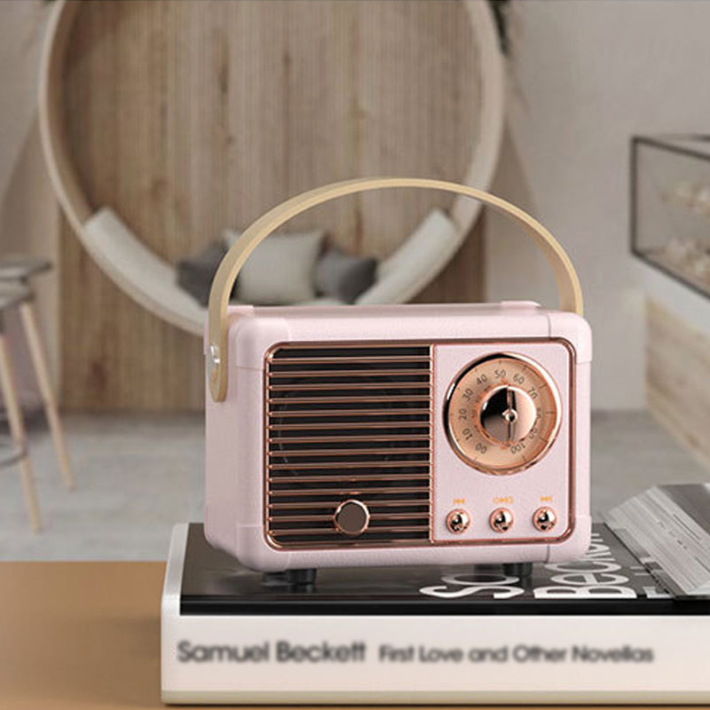 Haut-parleur Bluetooth en forme de radio