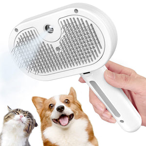 Brosse à chat vaporisateur