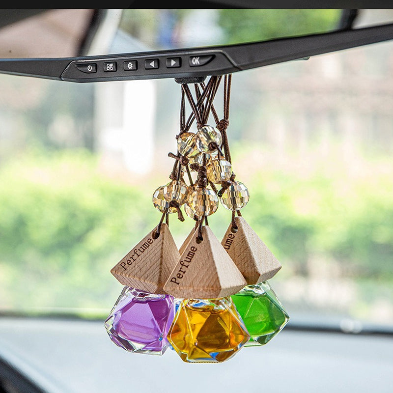 Pendentif parfum de voiture avec corde