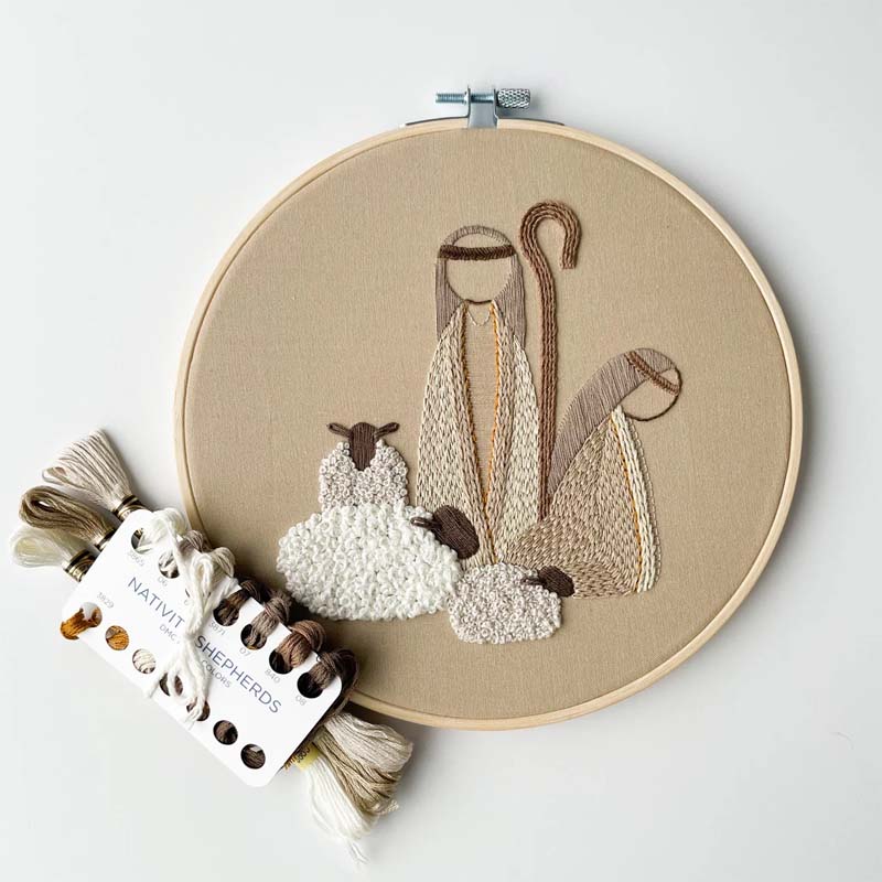 Kit de broderie pour crèche