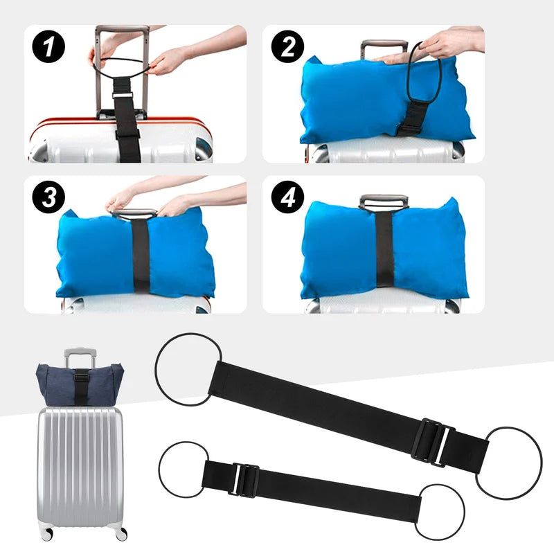 Ceinture de fixation élastique pour bagages