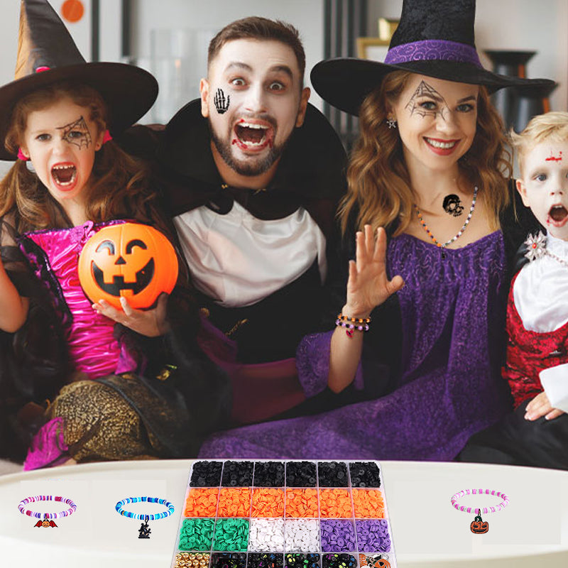 Bracelet de perles sur le thème d'Halloween