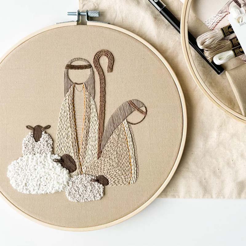 Kit de broderie pour crèche