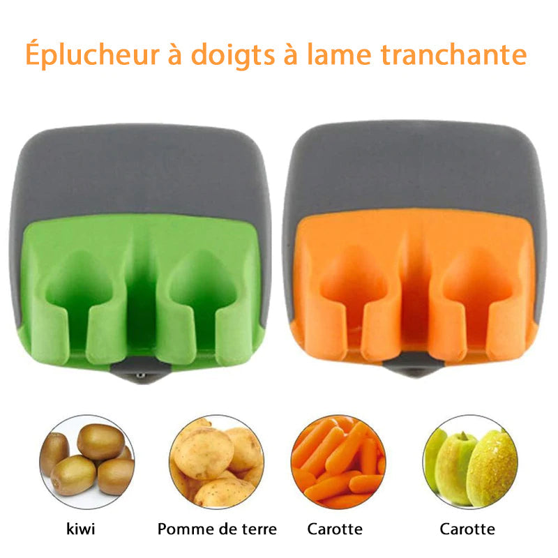 Éplucheur de doigts à lame tranchante