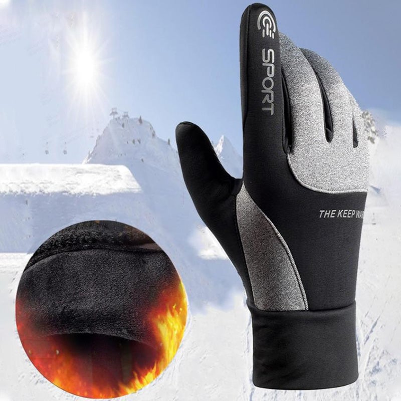 Gants de cyclisme d'automne et d'hiver pour hommes