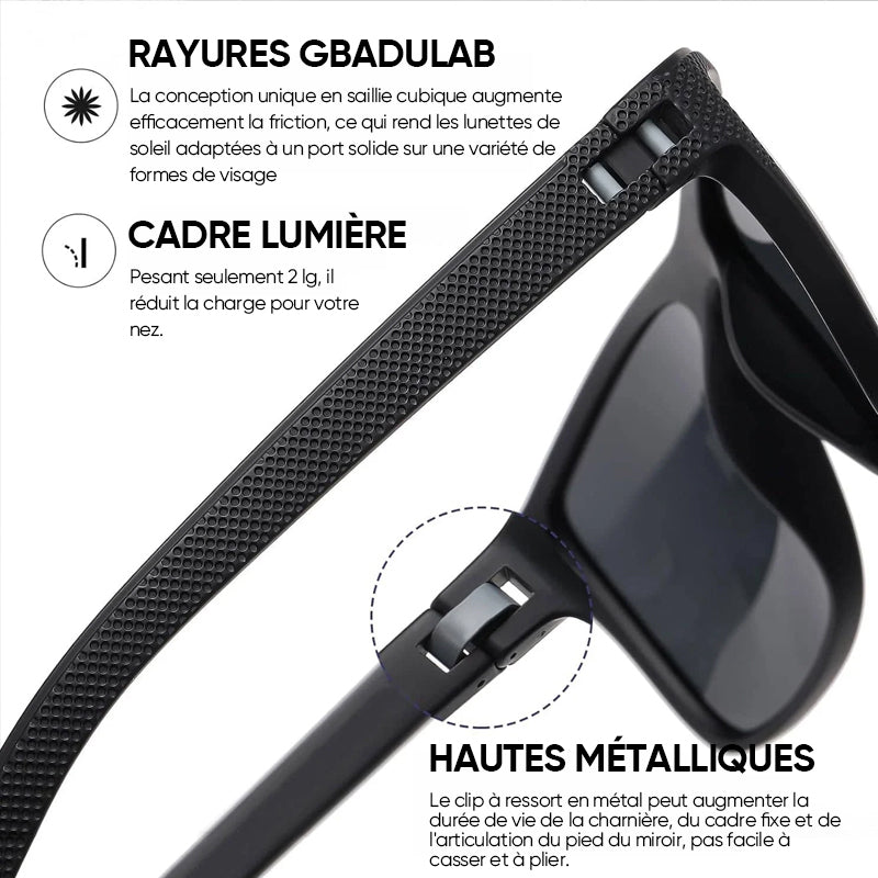 Lunettes polarisées unisexes