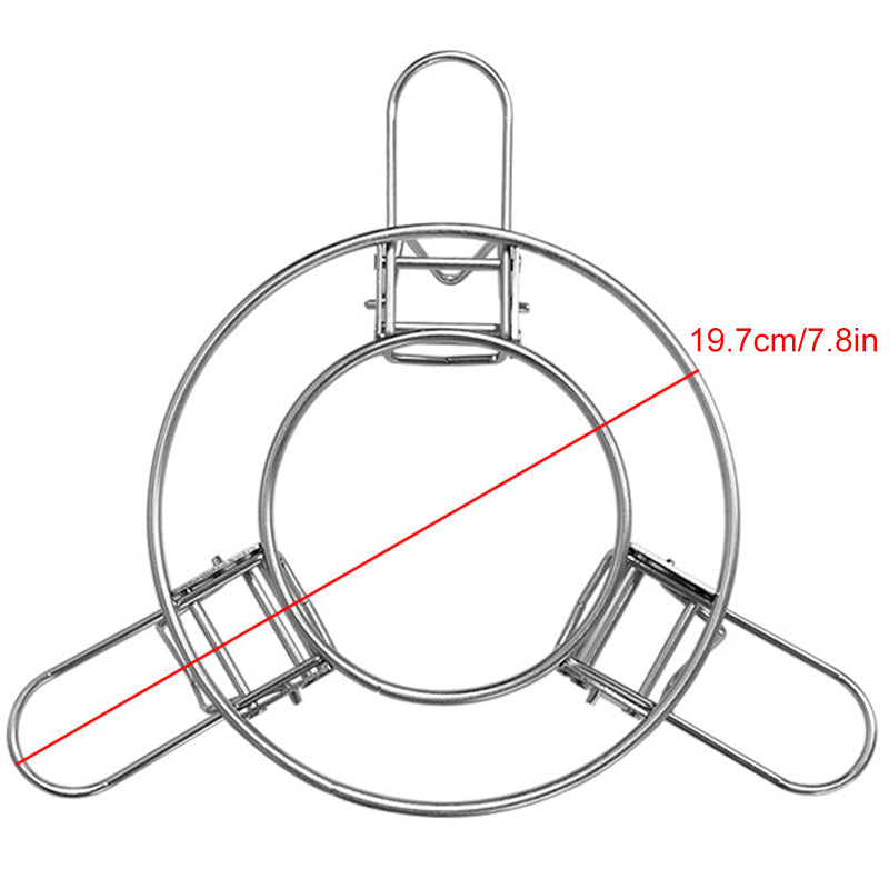 Support de support de cuisson à la vapeur en acier inoxydable 304