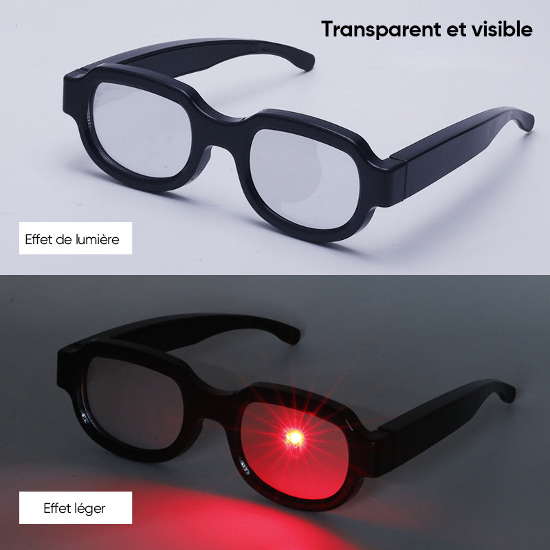 Lunettes lumineuses LED