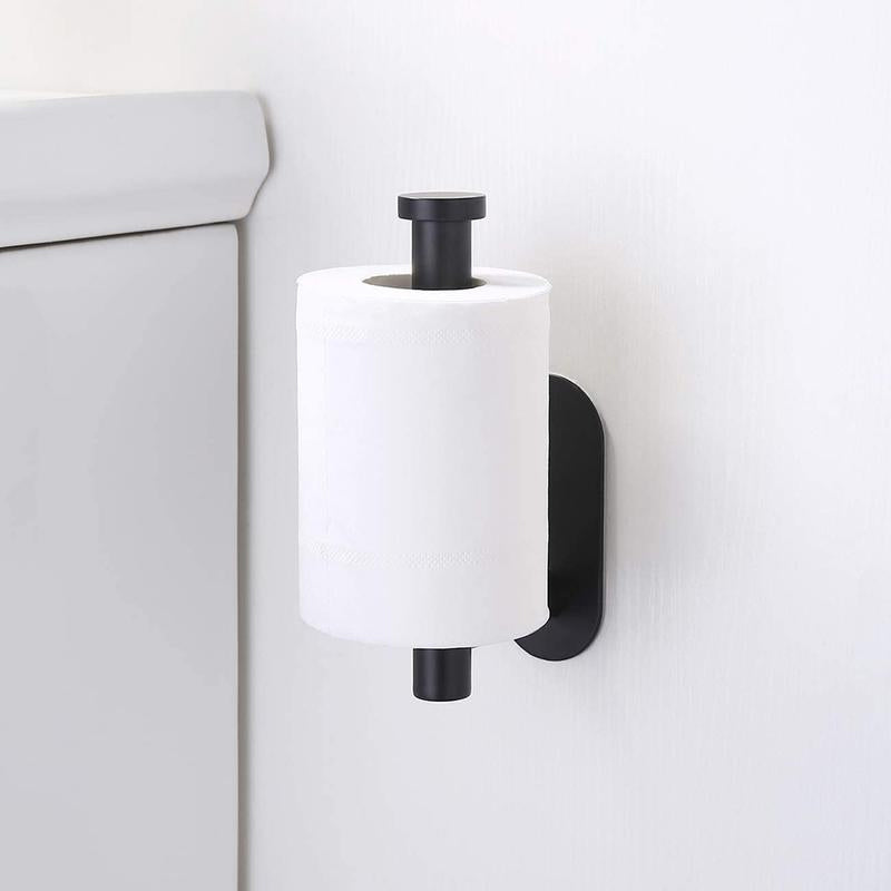 Porte-rouleau de papier toilette mural en acier inoxydable