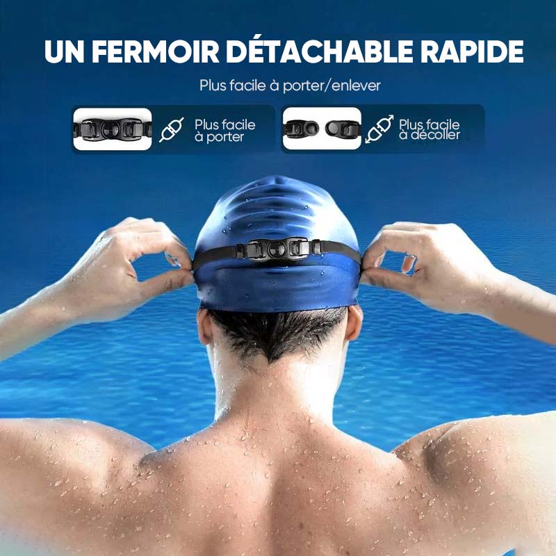 Vue large Lunettes de natation anti-buée