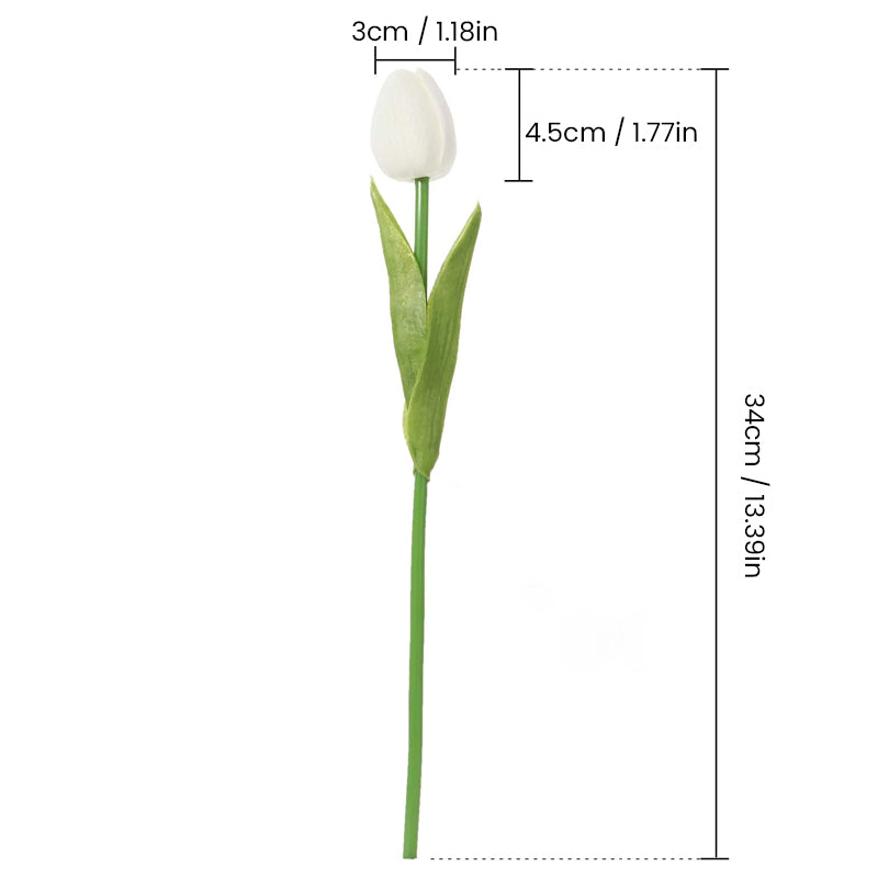 Tulipes Artificielles d'Extérieur (7 pièces)