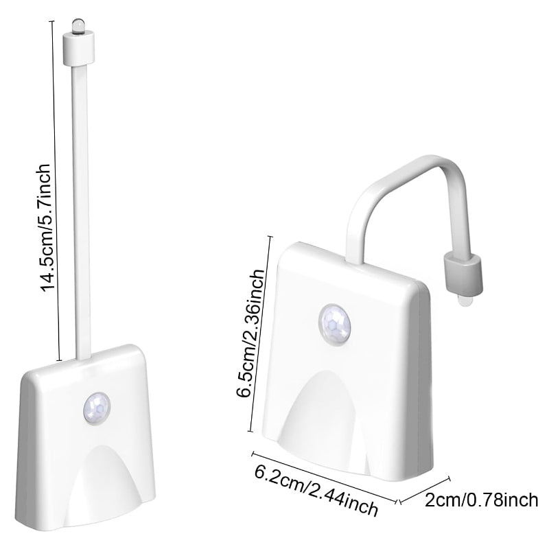 Lampe de toilette à LED rechargeable