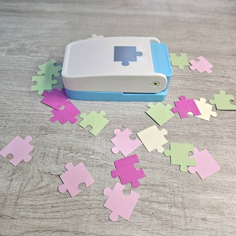 Poinçon de puzzle DIY pour l'artisanat