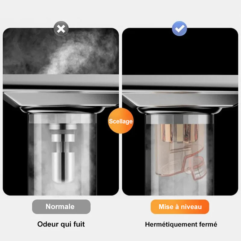 Noyau de drain de sol universel double déodorant