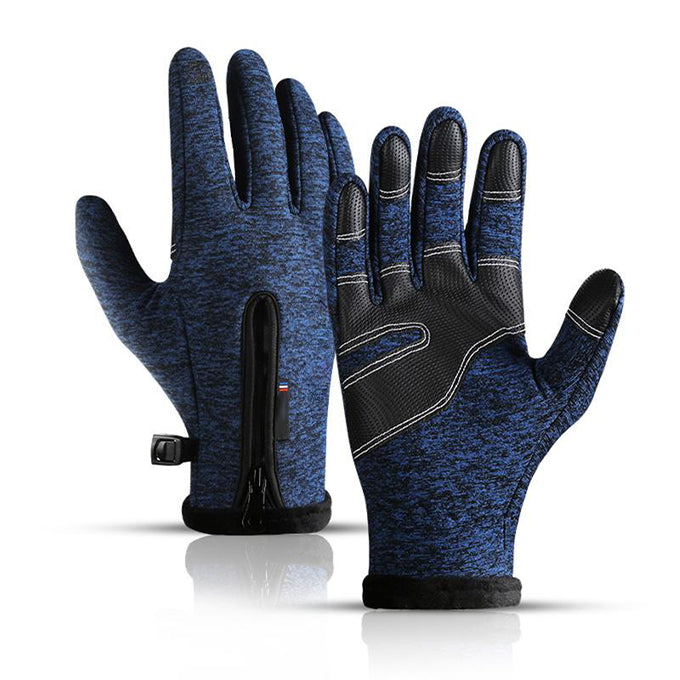 Gants d'hiver coupe-vent pour écran tactile