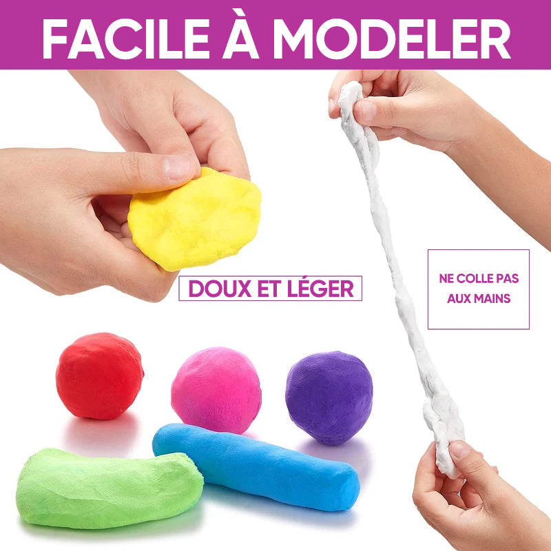 Argile colorée ultra-légère