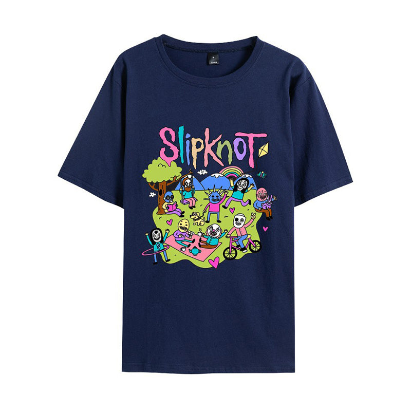 T-shirt Slipknot Joyeux temps en jouant ensemble