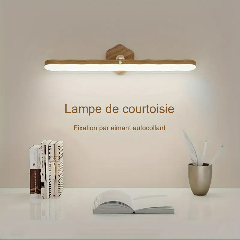 Lumière rechargeable pour miroir de maquillage