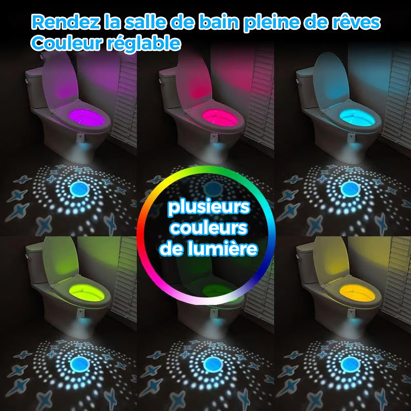 Lampe de toilette à LED rechargeable