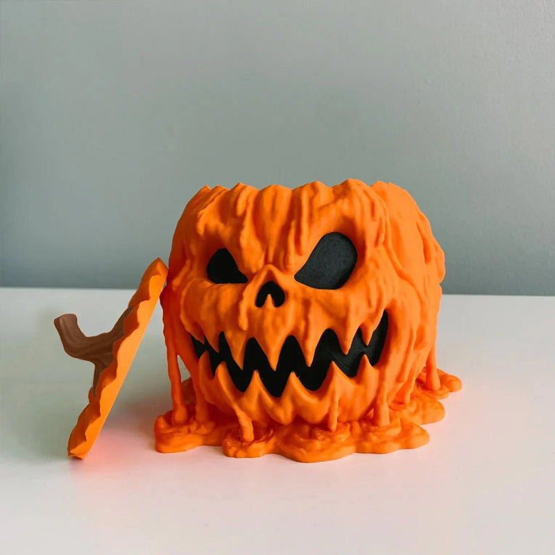 Bol de bonbons fondant à la citrouille d’Halloween