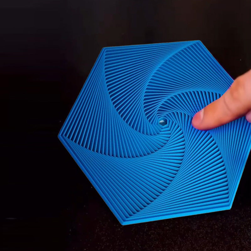 🌀Hexagone fractal Fidget imprimé en 3D