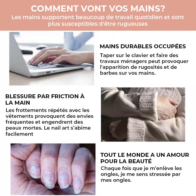 Huile de croissance nutritive pour les ongles