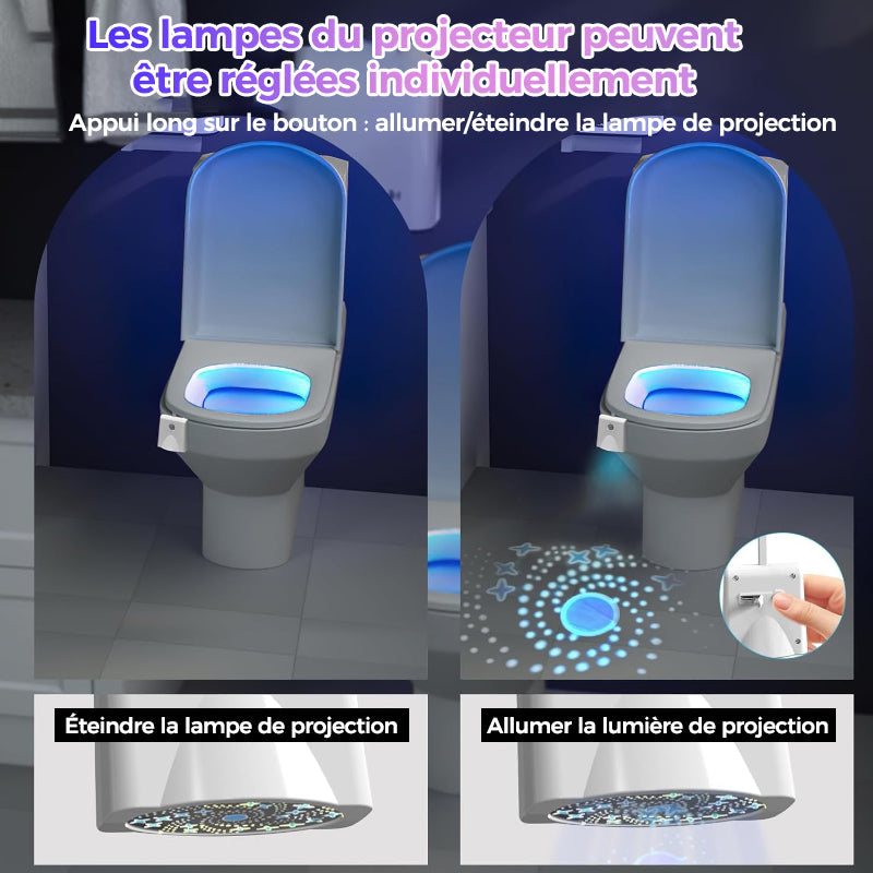 Lampe de toilette à LED rechargeable