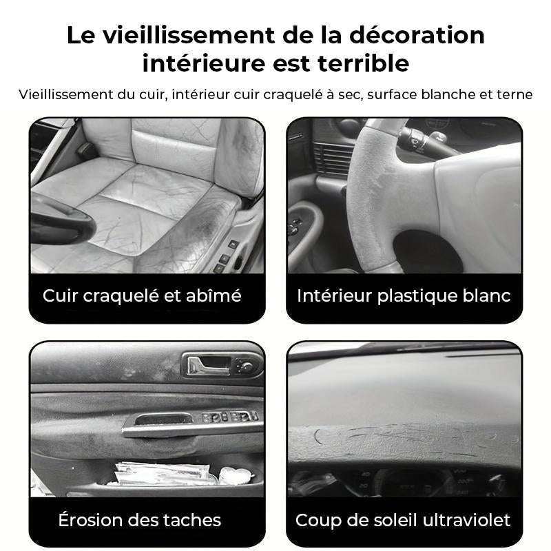 Huile d'entretien et de soin pour sièges de voiture en cuir