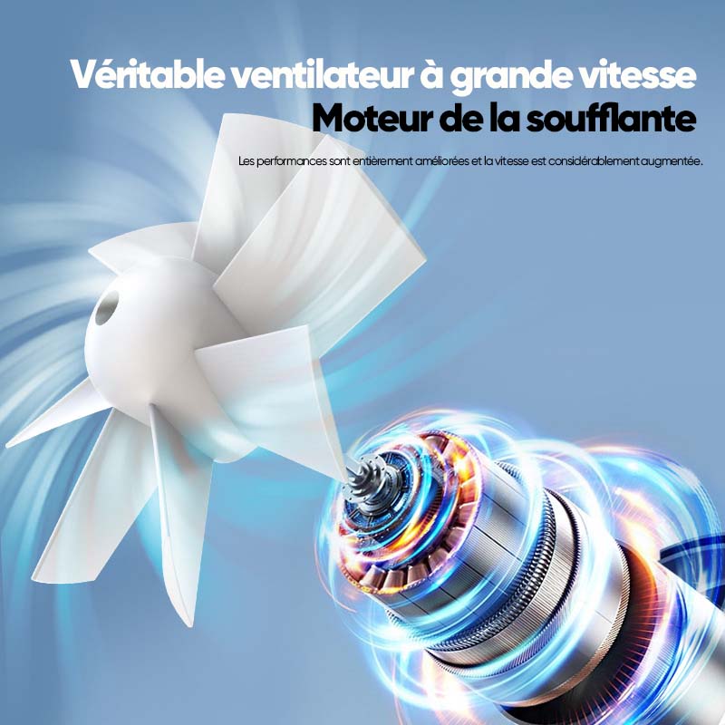 Ventilateur monté sur la taille à grande vitesse