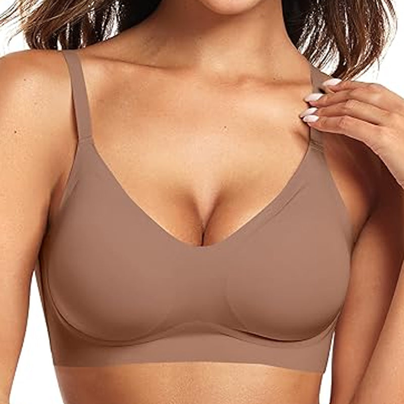 Soutien-gorge sans fil solide pour femmes