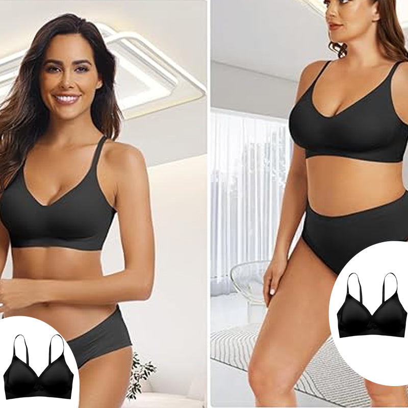 Soutien-gorge sans fil solide pour femmes