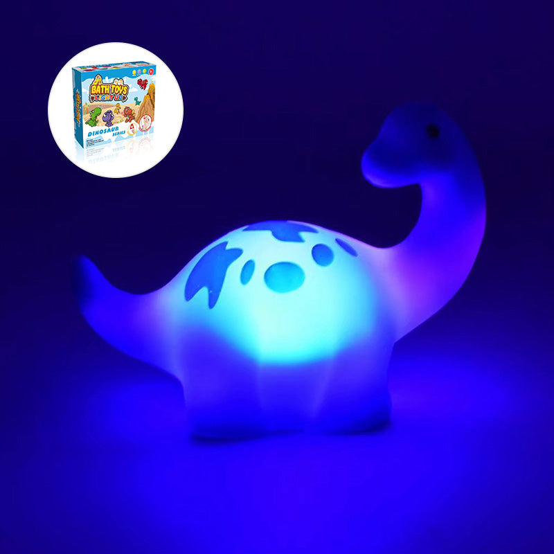 Jouet de bain lumineux en forme de dinosaure