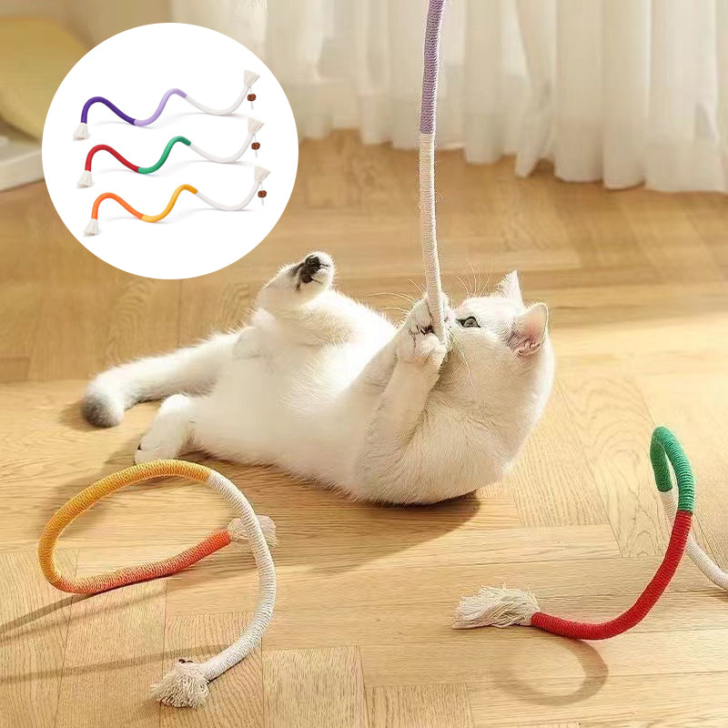 Jouets pour chat à mâcher en corde