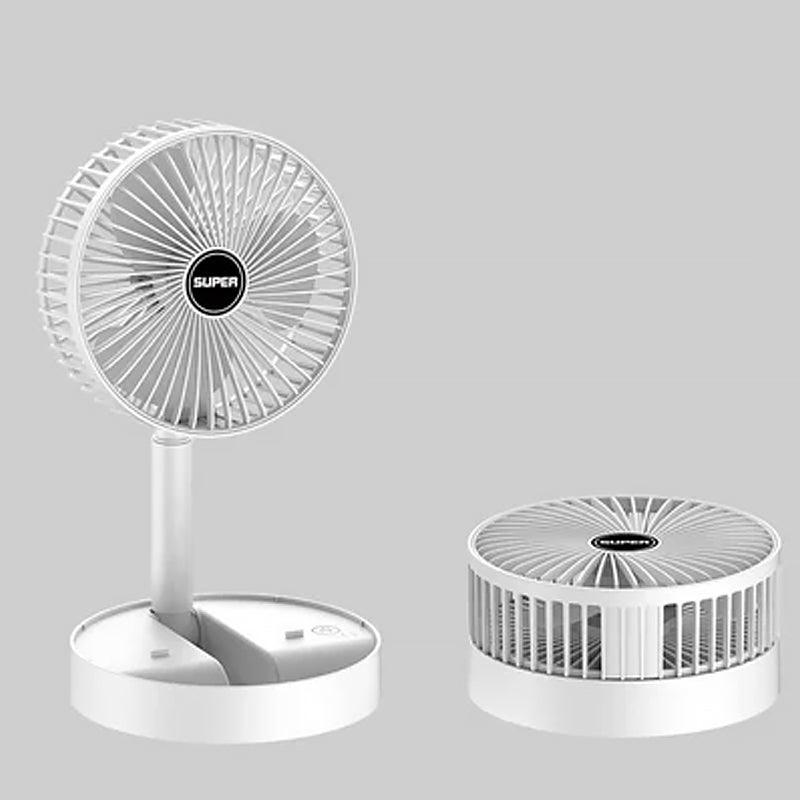 Ventilateur électrique silencieux pliable USB de bureau