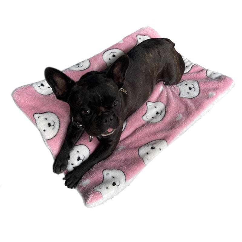 Tapis en peluche pour animaux de compagnie