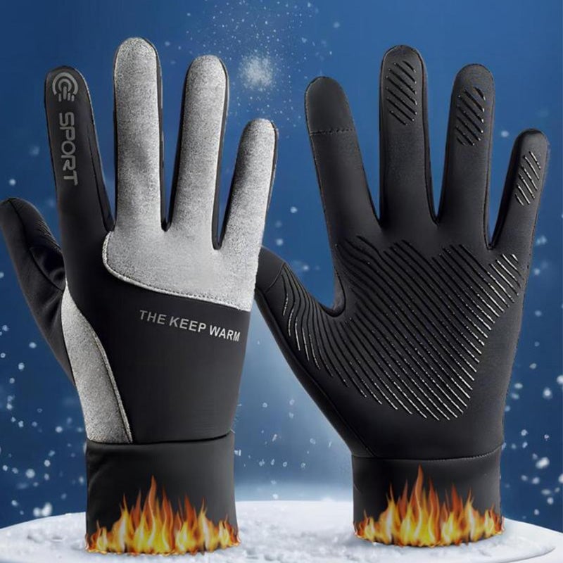 Gants de cyclisme d'automne et d'hiver pour hommes