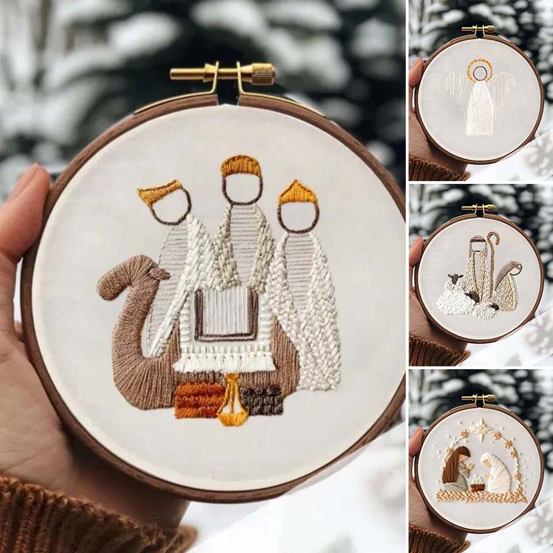 Kit de broderie pour crèche