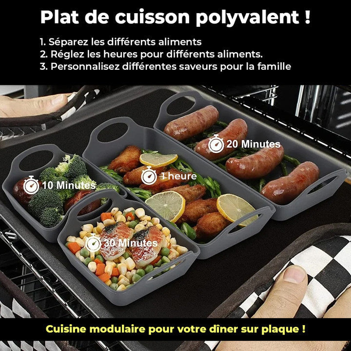 Plat à four en silicone