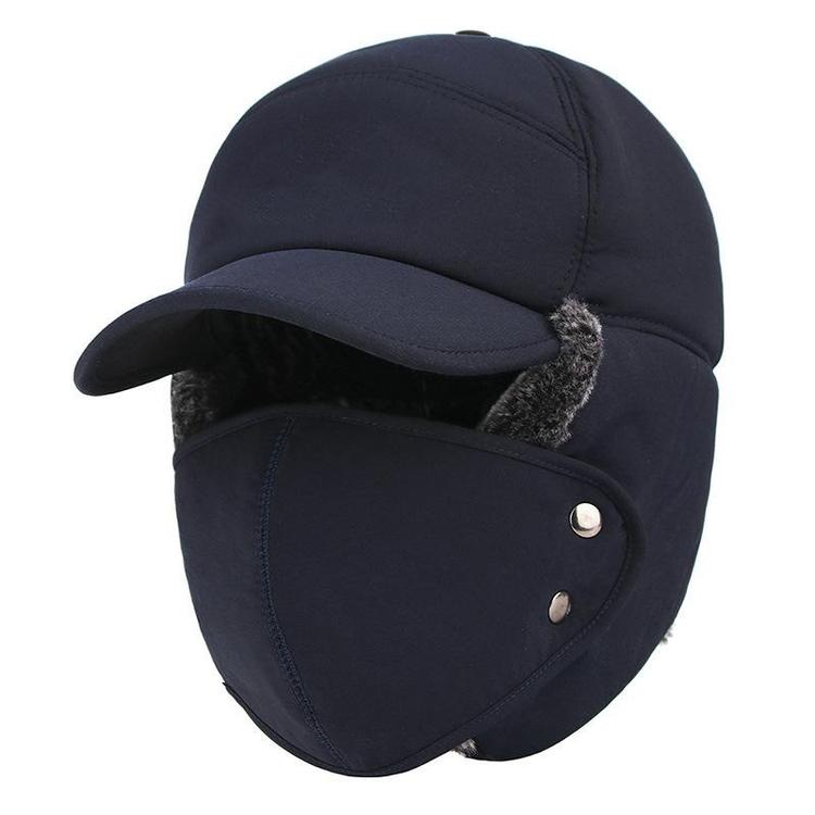 Chapeau Unisexe Coupe-Vent & Chaud & Protection Des Oreilles & Du Visage