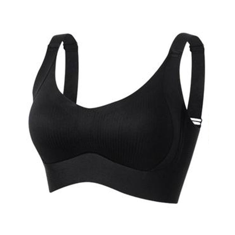 Soutien-gorge sans armatures ajustable à quatre boutons pour femme