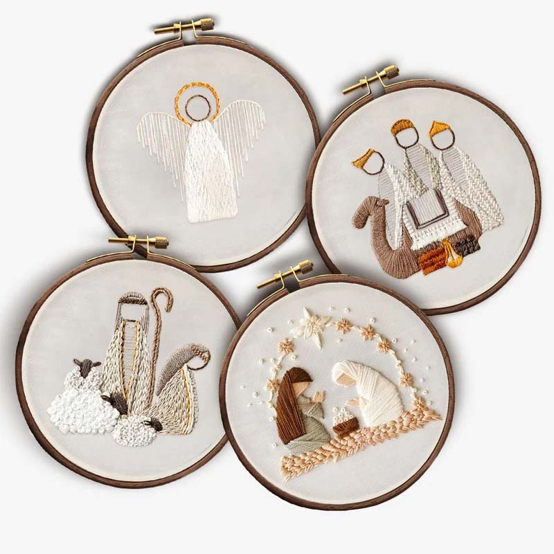 Kit de broderie pour crèche