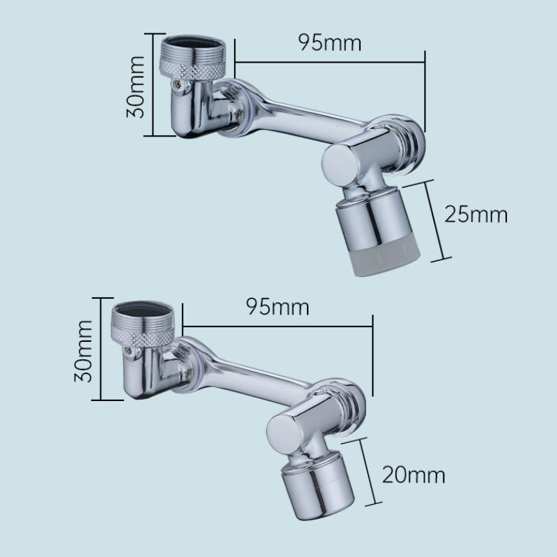 Robinet de filtre anti-éclaboussures rotatif