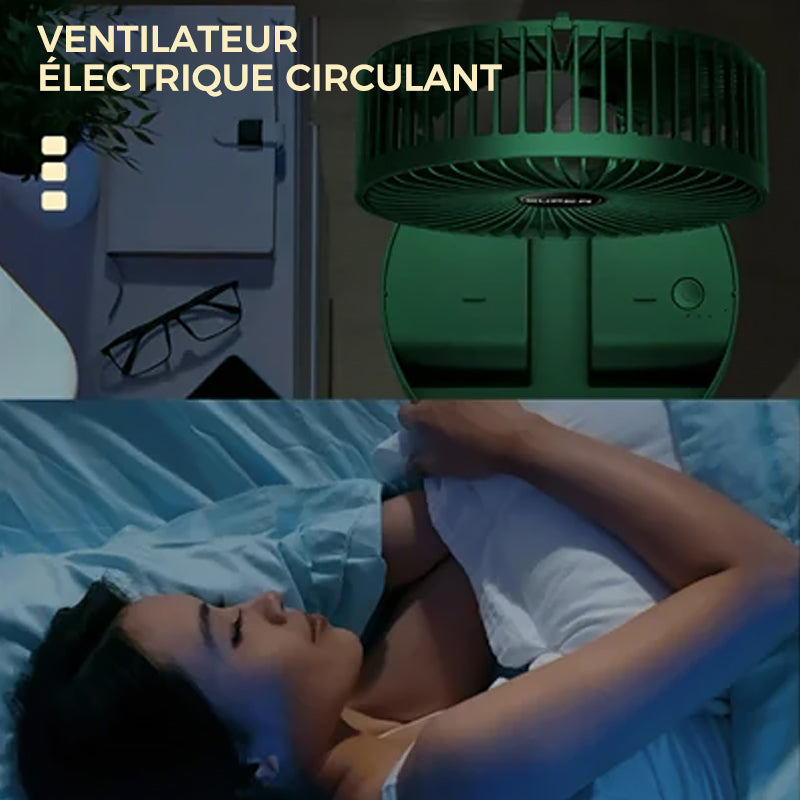 Ventilateur électrique silencieux pliable USB de bureau