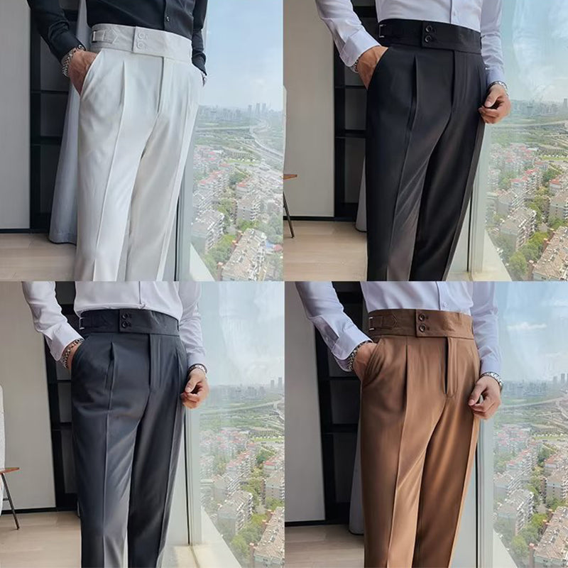 Pantalons pour hommes avec ajustements latéraux