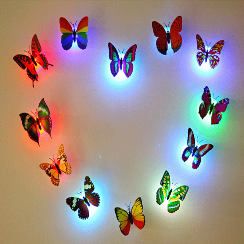 Veilleuse 3D LED Papillon Décoration