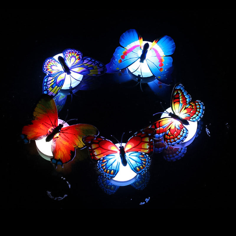 Veilleuse 3D LED Papillon Décoration