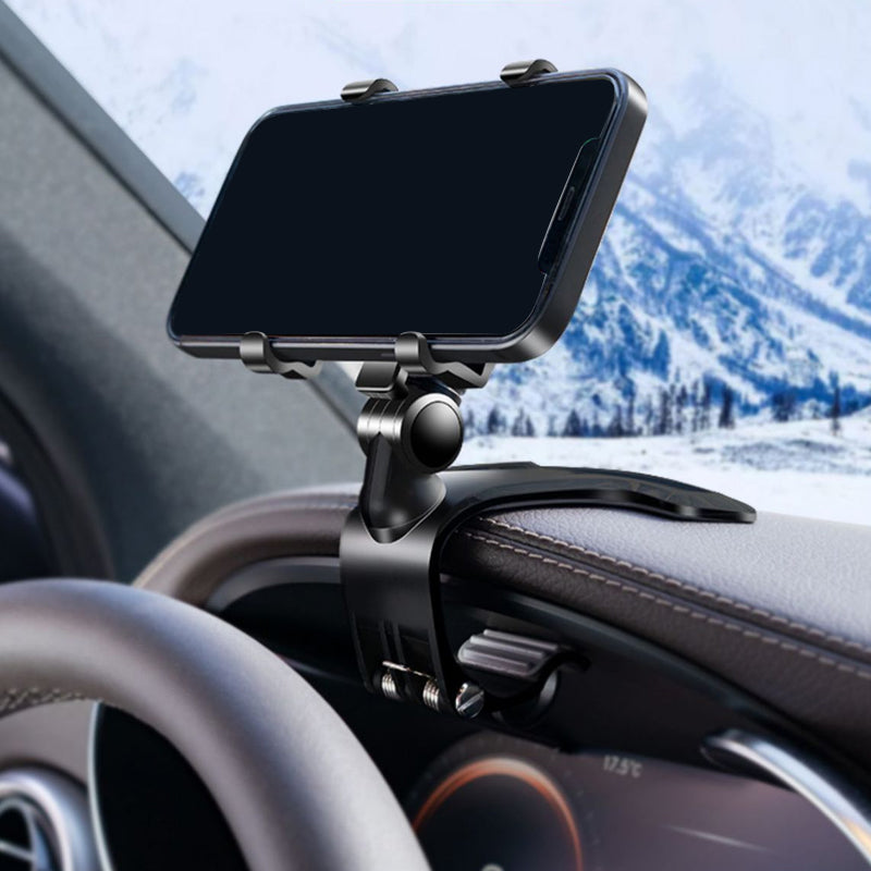 Support de téléphone portable multifonctionnel pour tableau de bord de voiture