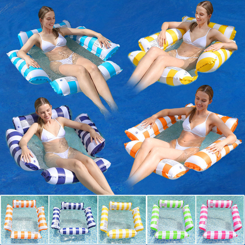 Chaise flottante de piscine hamac gonflable pour adulte